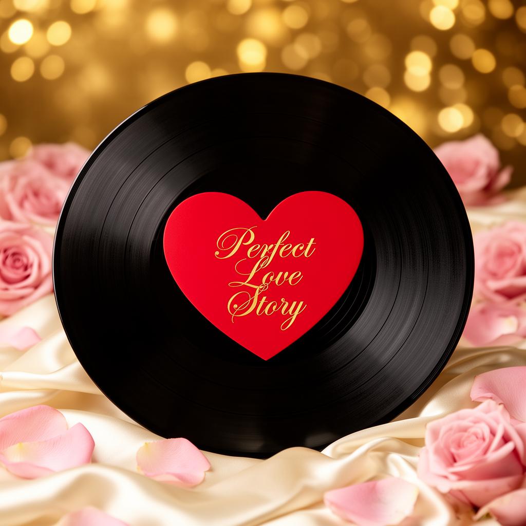 Custom Love Song by Perfect Love Story - Personalized vinyl record gift